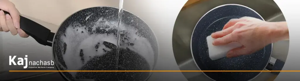 نگهداری ظروف گرانیتی در مقاله ظروف گرانیتی چیست و چه ویژگی هایی دارند؟ سایت کاج تفلون