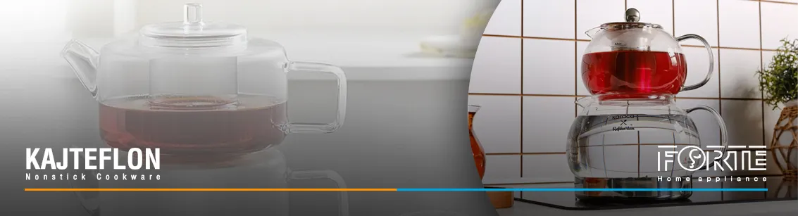 کتری قوری پیرکس در مقاله راهنمای خرید کتری و قوری - سایت کاج تفلون