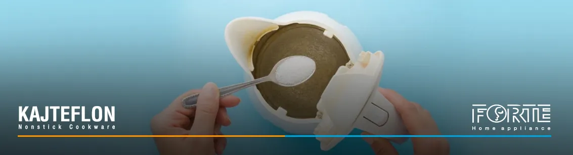 جرم گیری رسوب درون کتری - سایت کاج تفلون