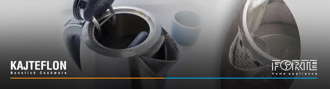 رسوب درون کتری برقی در مقاله رسوب درون کتری را چگونه از بین ببریم - سایت کاج تفلون