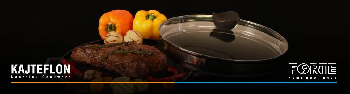 تابه گریل درب دار فورته در مقاله بهترین تابه گریل کدام است - سایت کاج تفلون