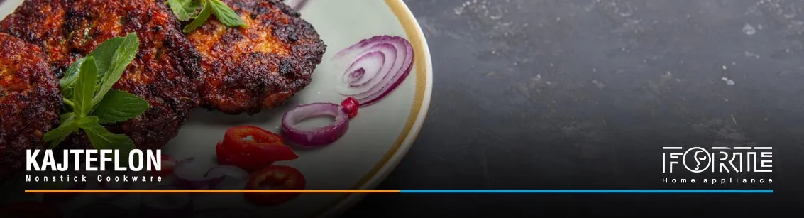 نکات مهم پخت کباب تابه ای - سایت کاج تفلون