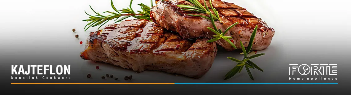 نکات پختن گوشت قرمز در قابلمه - سایت کاج تفلون