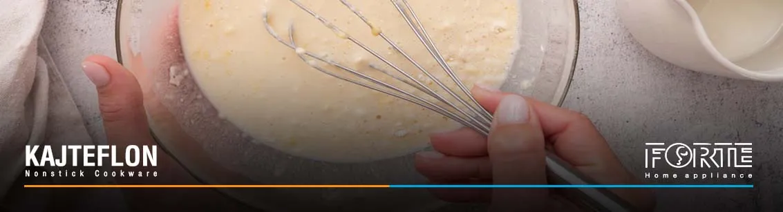 پخت پنکیک خانگی - سایت کاج تفلون