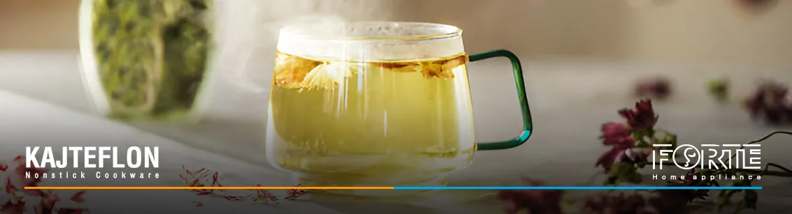 دم کردن دمنوش در مقاله نکات دم کردن چای در فلاسک - سایت کاج تفلون