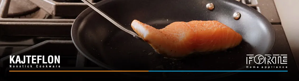 چسیبدن ماهی به تابه در مقاله ترفندهای کاربردی برای جلوگیری از چسبیدن غذا به قابلمه - سایت کاج تفلون