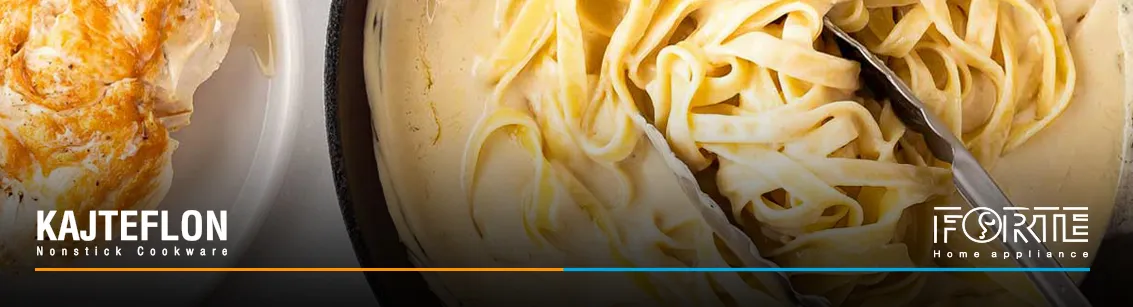 بهترین روش برای پخت پاستا پستو ایتالیایی در مقاله طرز تهیه پاستا پستو با مرغ به روش رستوران های ایتالیایی - سایت کاج تفلون