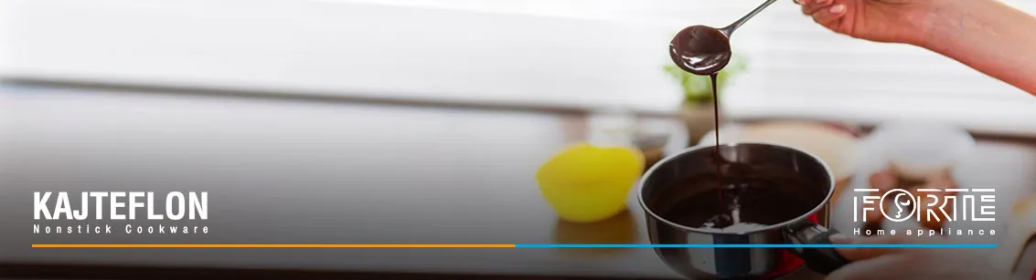 ذوب کردن شکلات با روغن و کره در مقاله روش های آب کردن شکلات - سایت کاج تفلون