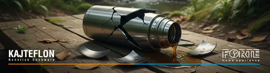 علت ترکیدن فلاسک (شکستن خود به خود شیشه فلاسک)